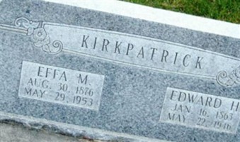 Effa May Smith Kirkpatrick Effa May Smith Kirkpatrick