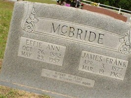 Effie Ann Soward McBride