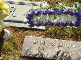 Effie C. Stringer Boyer Effie C. Stringer Boyer