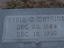 Effie C. Watkins