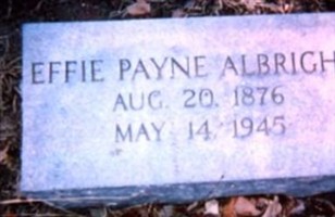 Effie Catherine Payne Albright