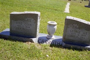 Effie Cora "Aunt Effie" Peek Carruth