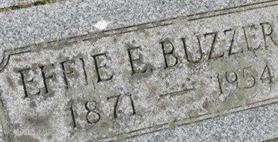 Effie E Buzzerd