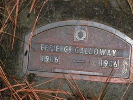 Effie G Galloway