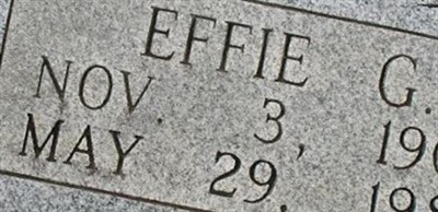 Effie G. Garner