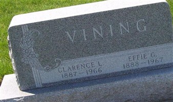 Effie G Gillespie Vining Effie G Gillespie Vining