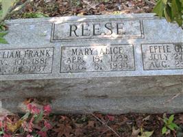 Effie George Reese