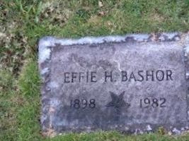 Effie H. Bashor Effie H. Bashor