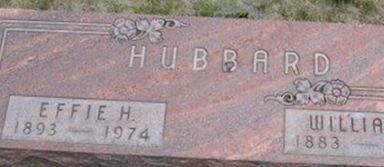 Effie H Hubbard