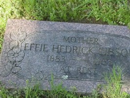 Effie Hedrick Gibson