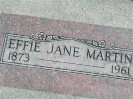 Effie Jane King Raines Martin