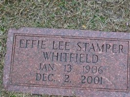 Effie Lee Stamper Whitfield