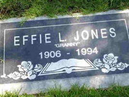 Effie Letha Thompson Jones Effie Letha Thompson Jones