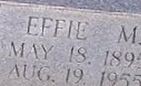 Effie M Fletcher