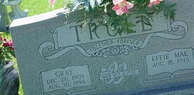 Effie Mae Godfrey Trull Effie Mae Godfrey Trull