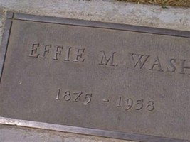 Effie Matilda Rutherford Wash