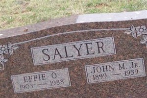 Effie O. Salyer Effie O. Salyer