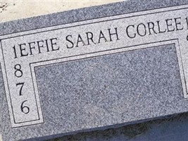 Effie Sarah Irvin Corlee