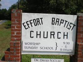 Effort Baptist Churchyard
