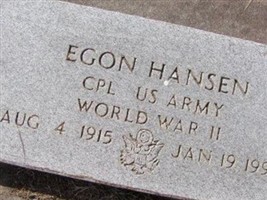 Egon Hansen Egon Hansen
