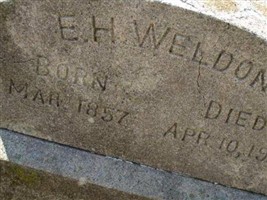 E H Weldon E H Weldon