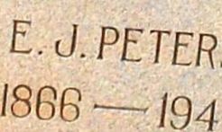 E. J, Peters