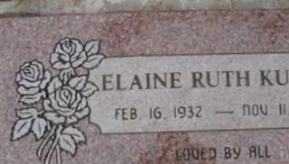Elaine Ruth Ifft Kuenzi Elaine Ruth Ifft Kuenzi