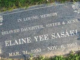 Elaine Yee Sasaki