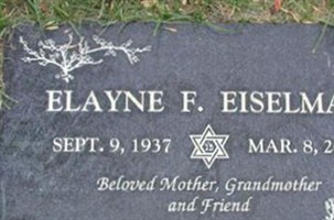 Elayne F. Eiselman Elayne F. Eiselman