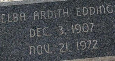 Elba Ardith Eddings Elba Ardith Eddings