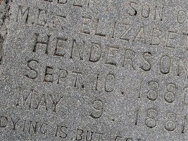 Elbert Henderson Elbert Henderson