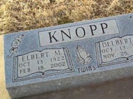 Elbert M. Knopp Elbert M. Knopp
