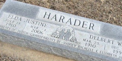 Elda Justine Boans Harader Elda Justine Boans Harader