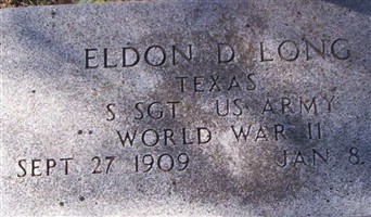 Eldon D Long