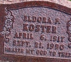 Eldora Frieda Sophie Koster