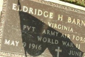 Eldridge H. Barnette Eldridge H. Barnette