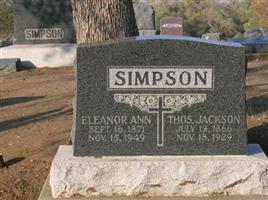 Eleanor Ann Simpson