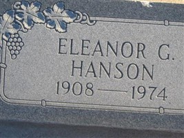Eleanor G Hanson