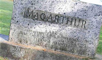 Eleanor Hammell MacArthur Eleanor Hammell MacArthur