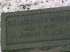 Eleanor Hance Watkins Eleanor Hance Watkins