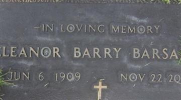 Eleanor Lana Barry Barsanti