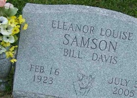 Eleanor Louise Davis Samson Eleanor Louise Davis Samson