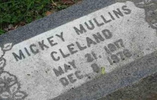 Mary Eleanor "Mickey" Mullins Cleland Mary Eleanor "Mickey" Mullins Cleland