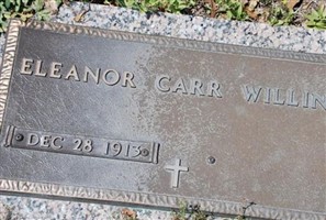 Eleanor Walker Carr Willing