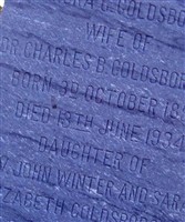 Eleanora Goldsborough Winter Goldsborough Eleanora Goldsborough Winter Goldsborough