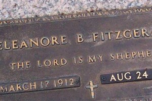 Eleanore B. Fitzgerald Eleanore B. Fitzgerald