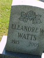 Eleanore W Watts