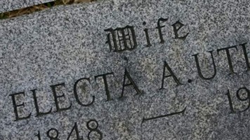 Electa A. Utley Electa A. Utley