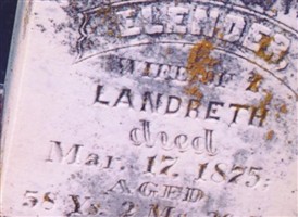 Elender Nellie Fender Landreth