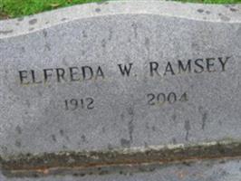 Elfreda W Ramsey